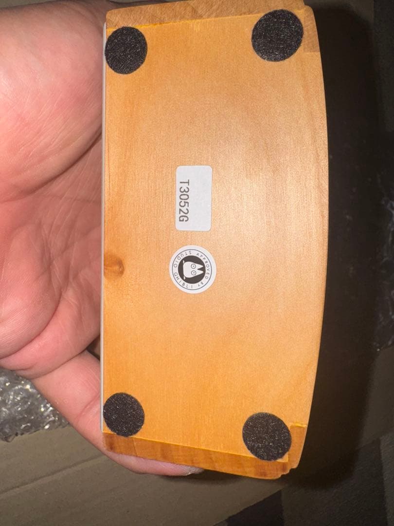 【新品未使用品】となりのトトロ オルゴール目覚まし時計 4RM752MN06