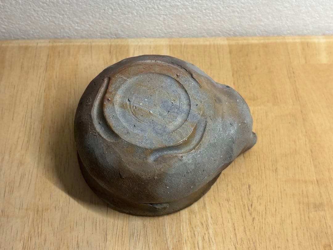 118. 備前焼 宝瓶 登り窯 龍 手びねり 急須