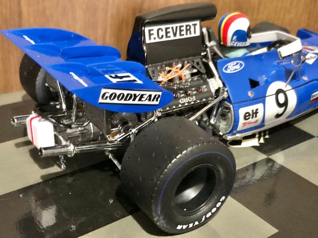 ★絶版！￼エグゾト 1/18 ティレル 003 ‘71 GP 優勝