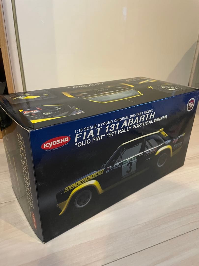 kyosho FIAT 131 abarth ミニカー 1/18