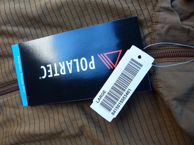 米軍実物 ポーラテック グリッドフリース プルオーバー　L　DSCP 62