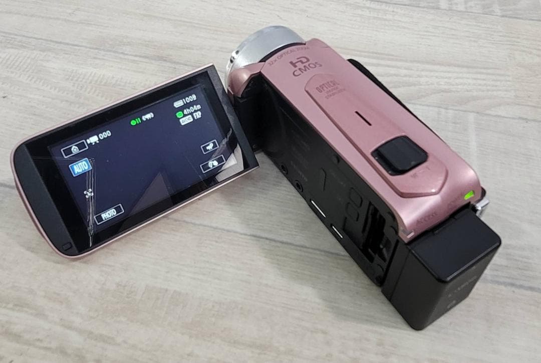 【美品】Canon ビデオカメラ iVIS HF R41 ピンク