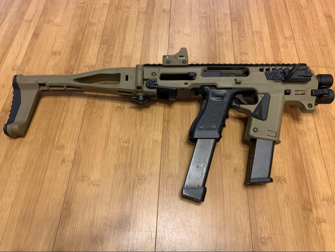コンバージョンキット Gen4 ライト付き for グロック デザートカラー