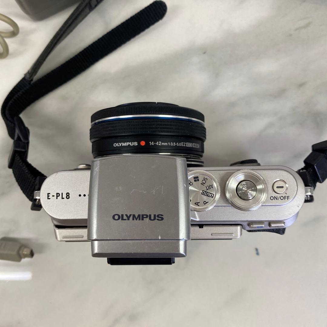 ＋【ジャンク品】OLYMPUS PEN E-PL8デジタルカメラ