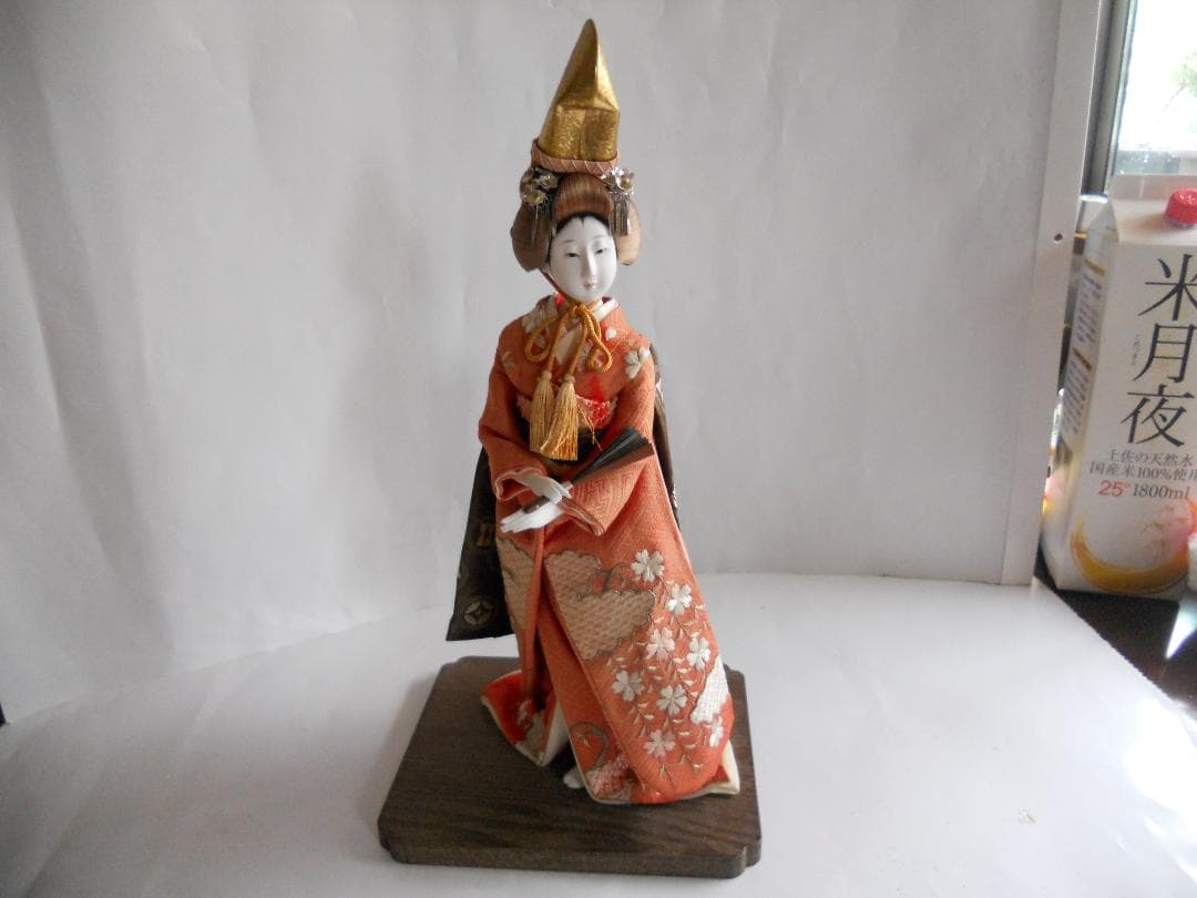 京人形 日本人形 昭和レトロ ヴィンテージ 希少 昭和 前半 の 人形 です。