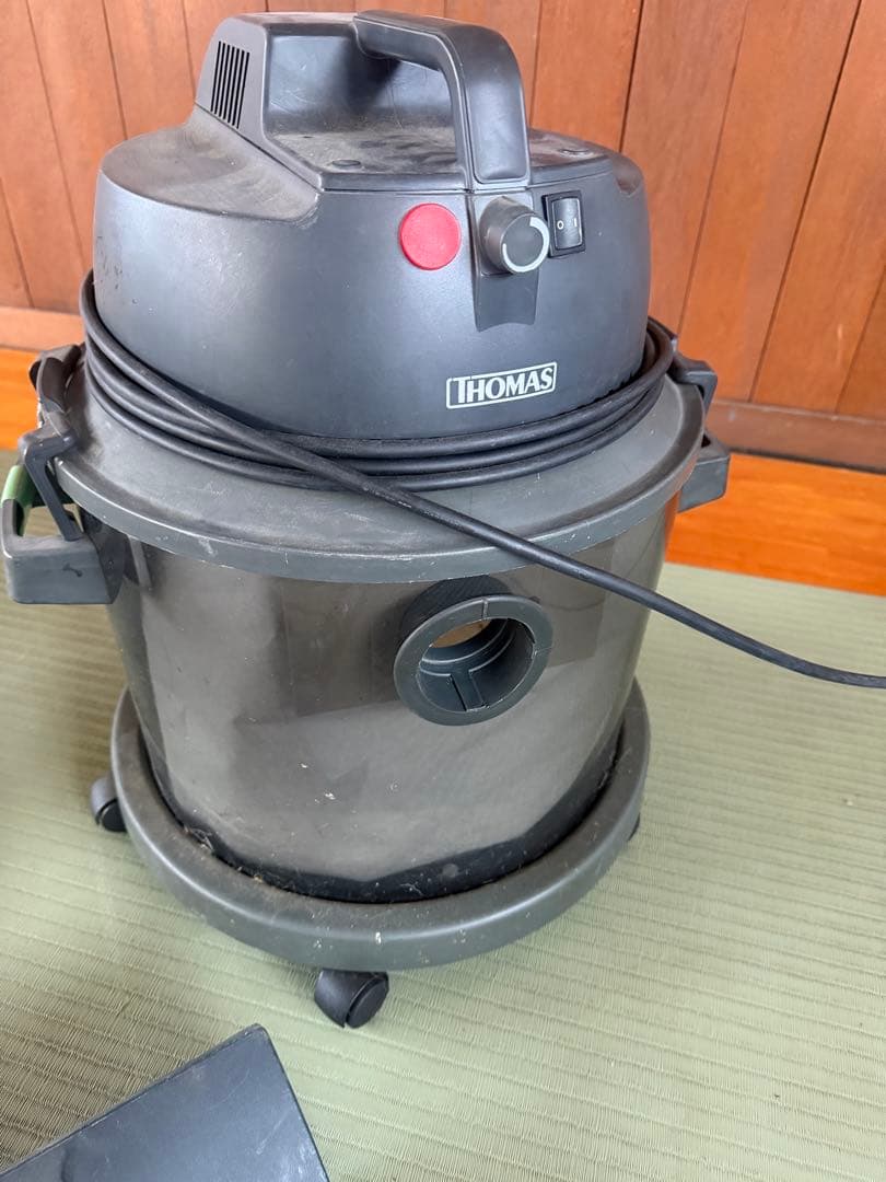 【西ドイツ製・極稀少品】THOMAS 乾湿両用掃除機｜実働・デッドストック級美品