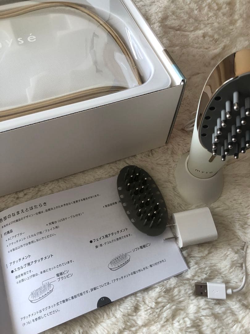 myse MS-80W-1 WHITE ミーゼ スカルプリフト 保証期間内