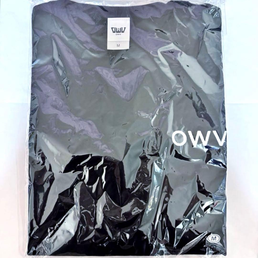 【新品未開封】直筆ネーム入り OWV×QWV BIGシルエットTシャツ 復刻版
