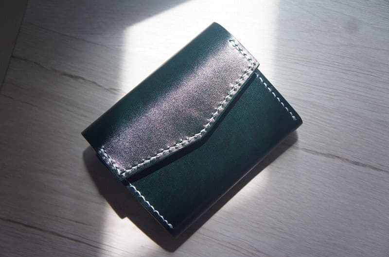 【送料無料】ルガトショルダーのキャッチャーウォレット【グリーン】