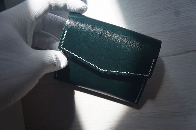 【送料無料】ルガトショルダーのキャッチャーウォレット【グリーン】