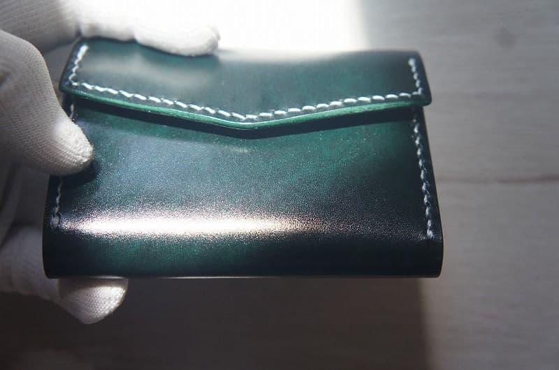 【送料無料】ルガトショルダーのキャッチャーウォレット【グリーン】