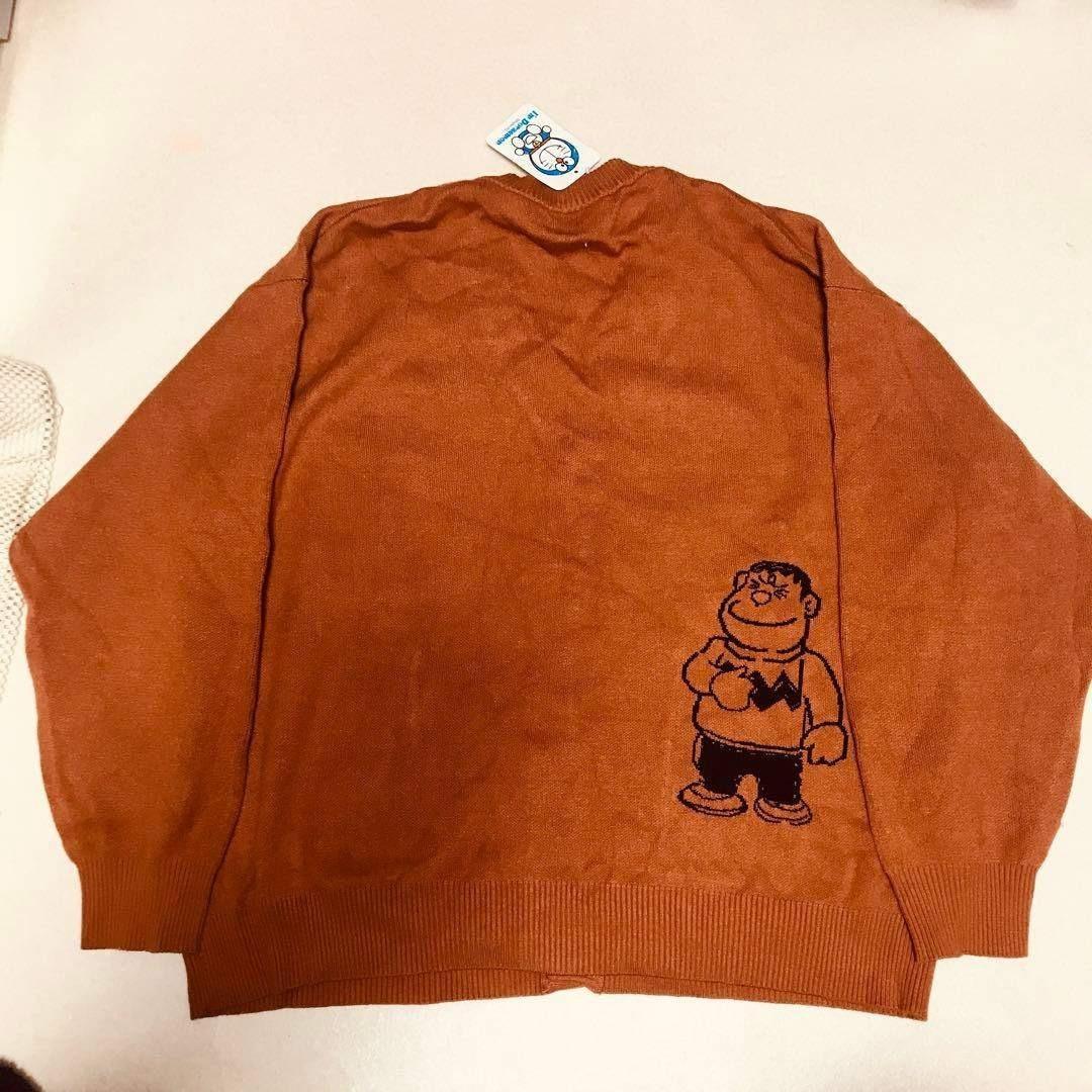 ドラえもん L サンリオ カーディガン ニット ジャイアン 長袖 カーデ