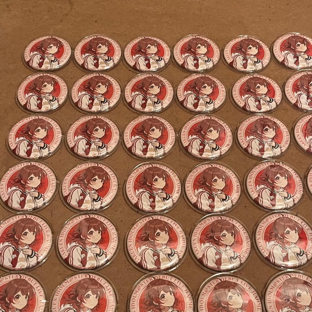 学園マス 花海佑芽 初陣公演 DEBUT LIVE TOUR 缶バッジ