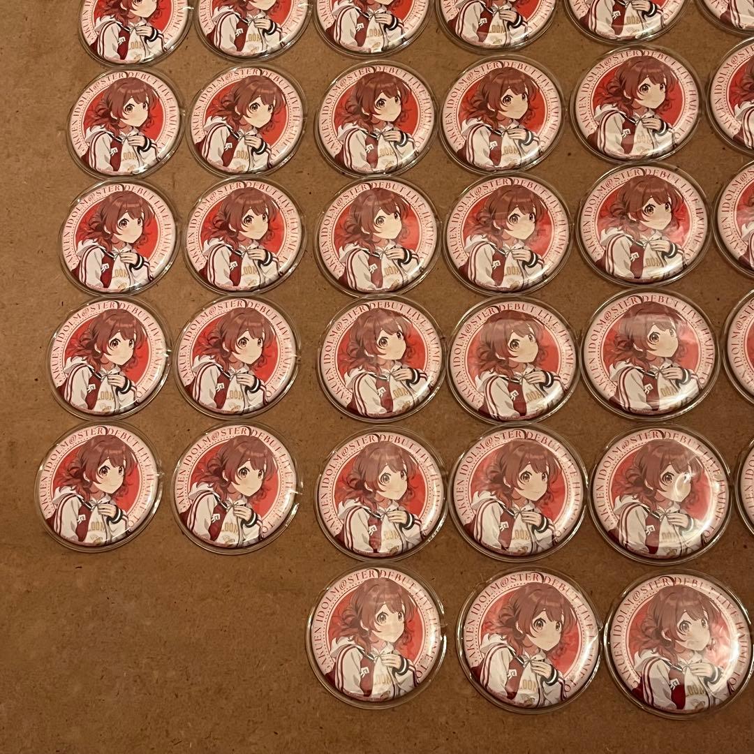 学園マス 花海佑芽 初陣公演 DEBUT LIVE TOUR 缶バッジ