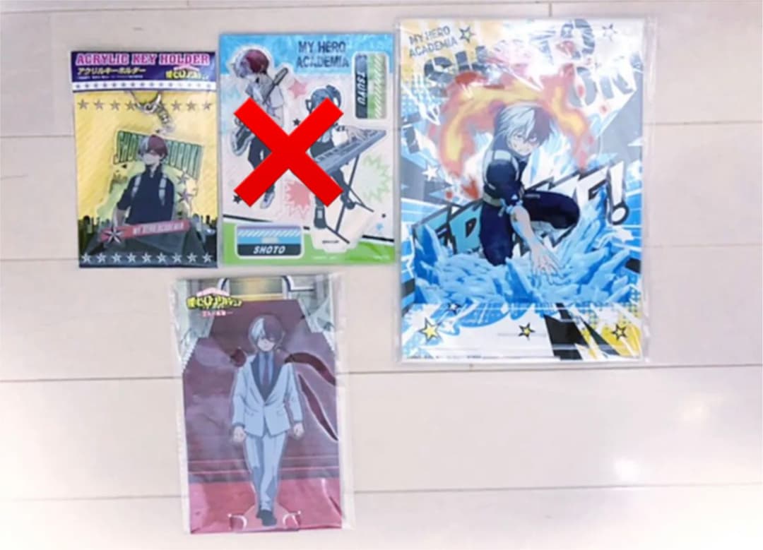 僕のヒーローアカデミア　轟　アクキー　セット