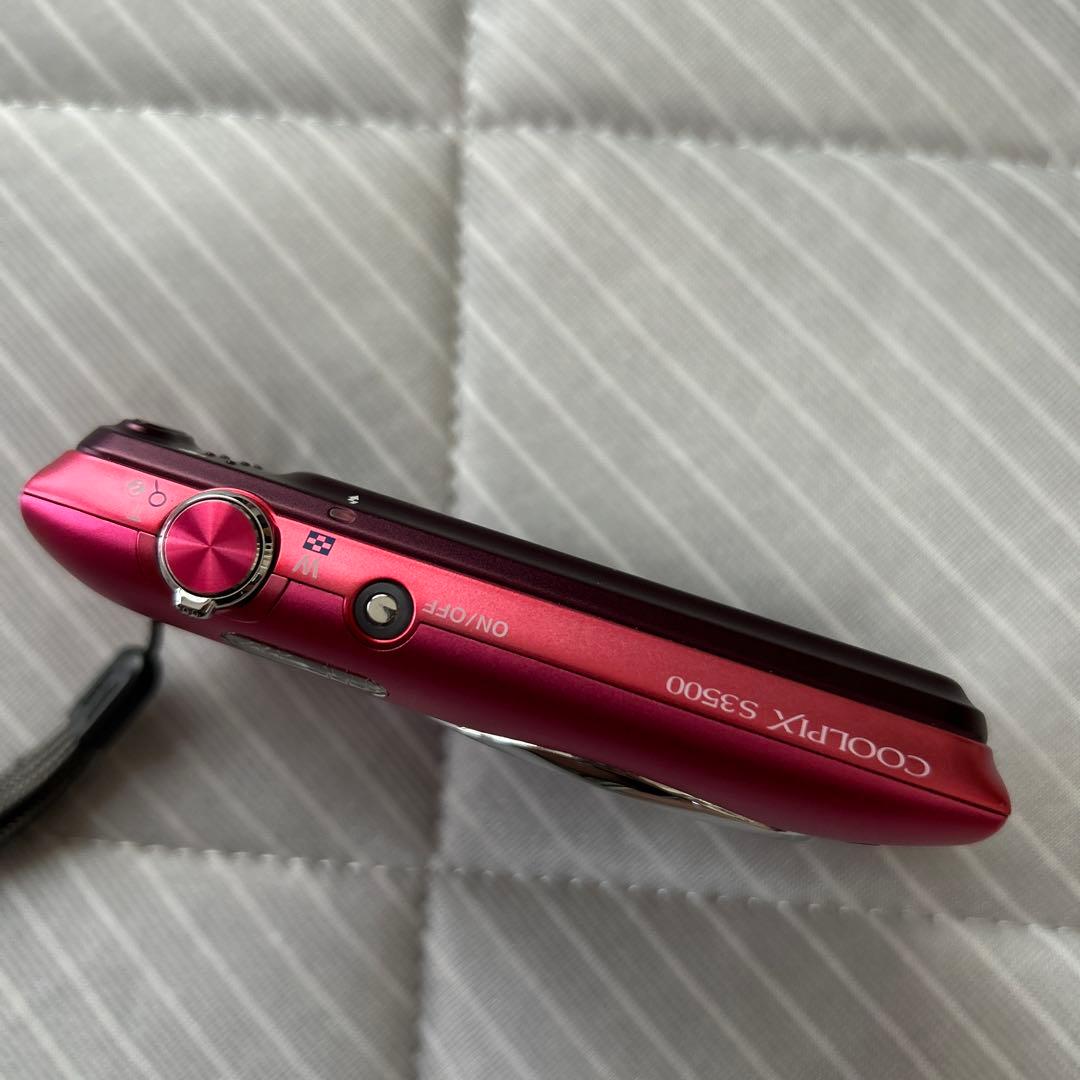 【ジャンク品】Nikon COOLPIX S3500ピンク