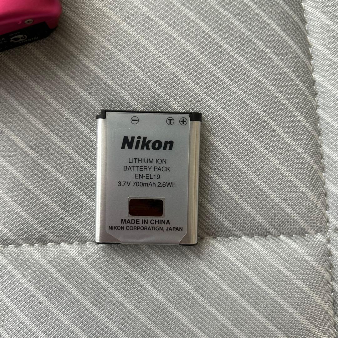 【ジャンク品】Nikon COOLPIX S3500ピンク