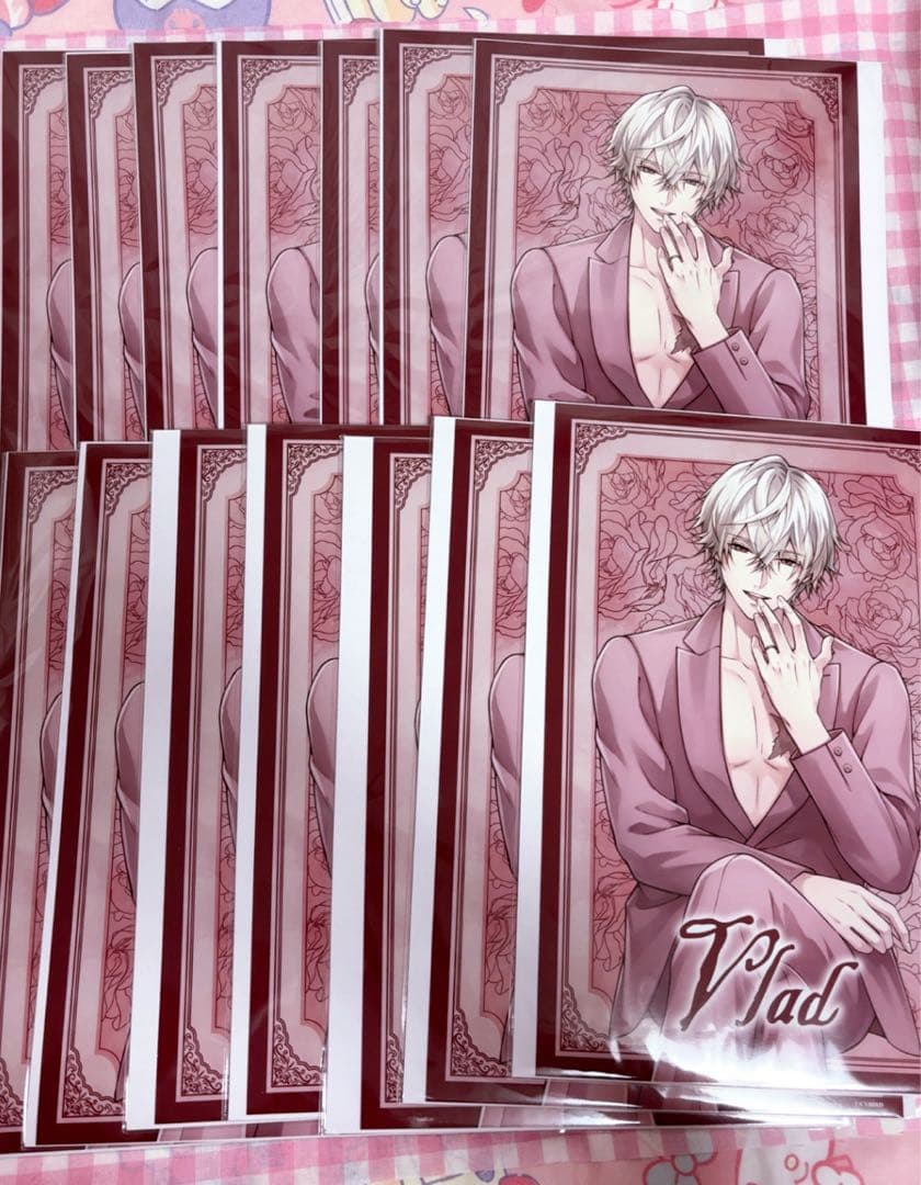 イケメンヴァンパイア イケヴァン ちゃれくじ ヴラド 缶バッチ アクスタ A賞