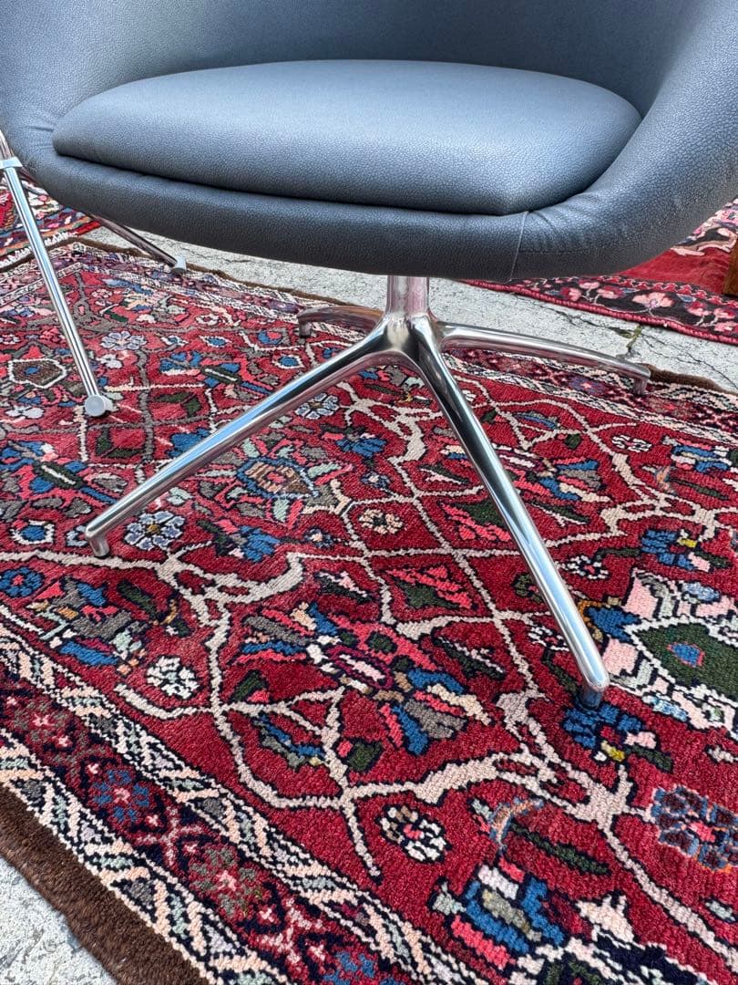 美品 モダン ラウンジチェア 相合家具 回転チェア 1脚 SOGO