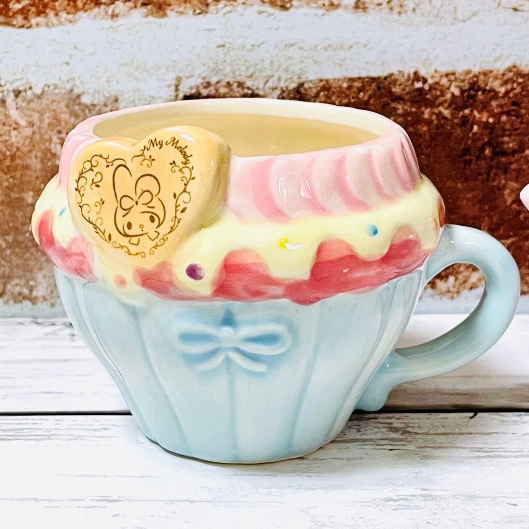 マイメロディ キキララ マグカップ　バレンタイン　陶器　サンリオ
