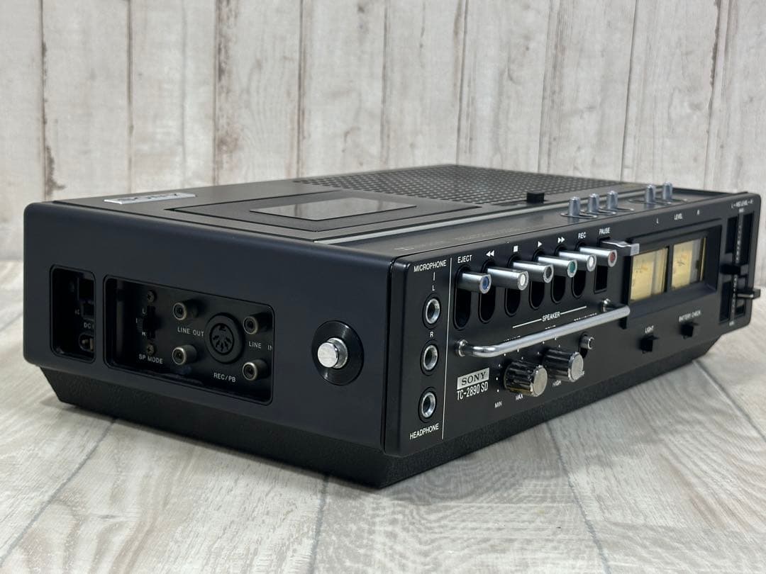 【動作品】SONY ソニー TC-2890SD 昭和レトロ 希少カセットデッキ