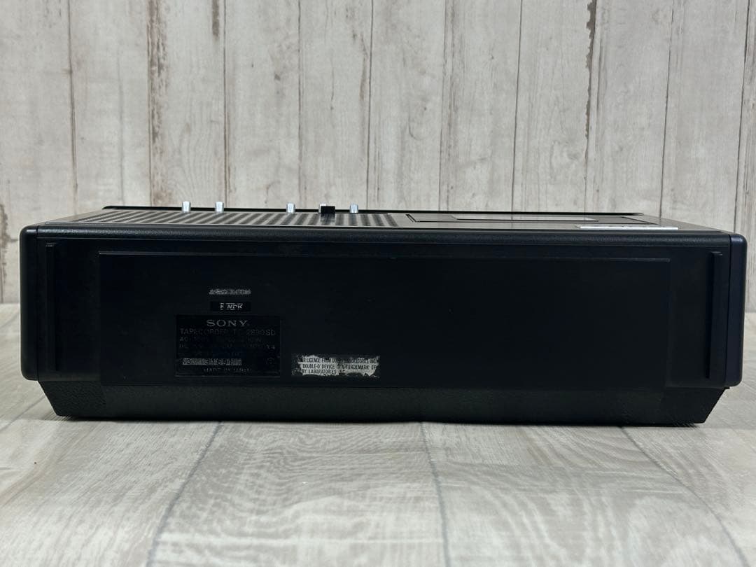 【動作品】SONY ソニー TC-2890SD 昭和レトロ 希少カセットデッキ