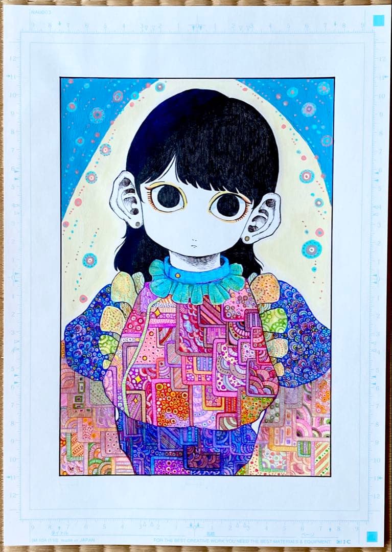 原画「春を待つワンピース」