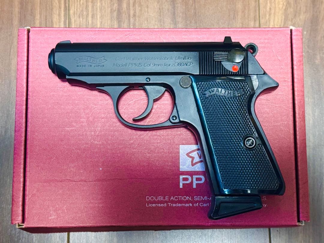 【マルゼン】 ワルサーPPK/S ブラックモデル