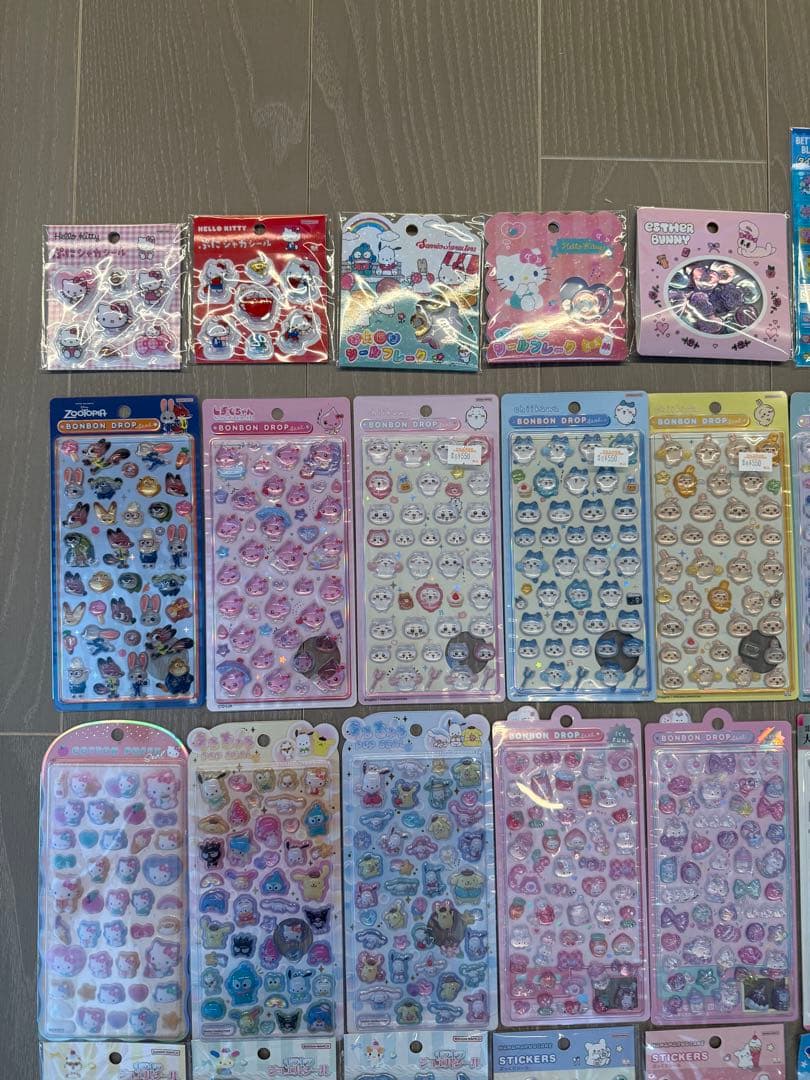 シール　45枚　まとめ売り　ボンボンドロップシール　新品未使用　正規品