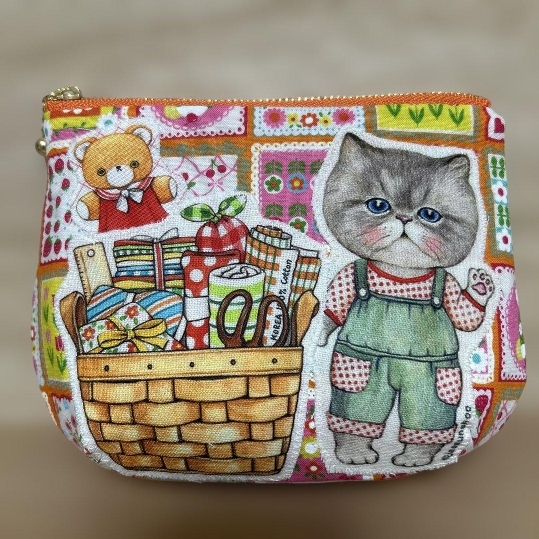 ハンドメイド　ころりんポーチ　コヤンイサムチョン☆ルミちゃん☆