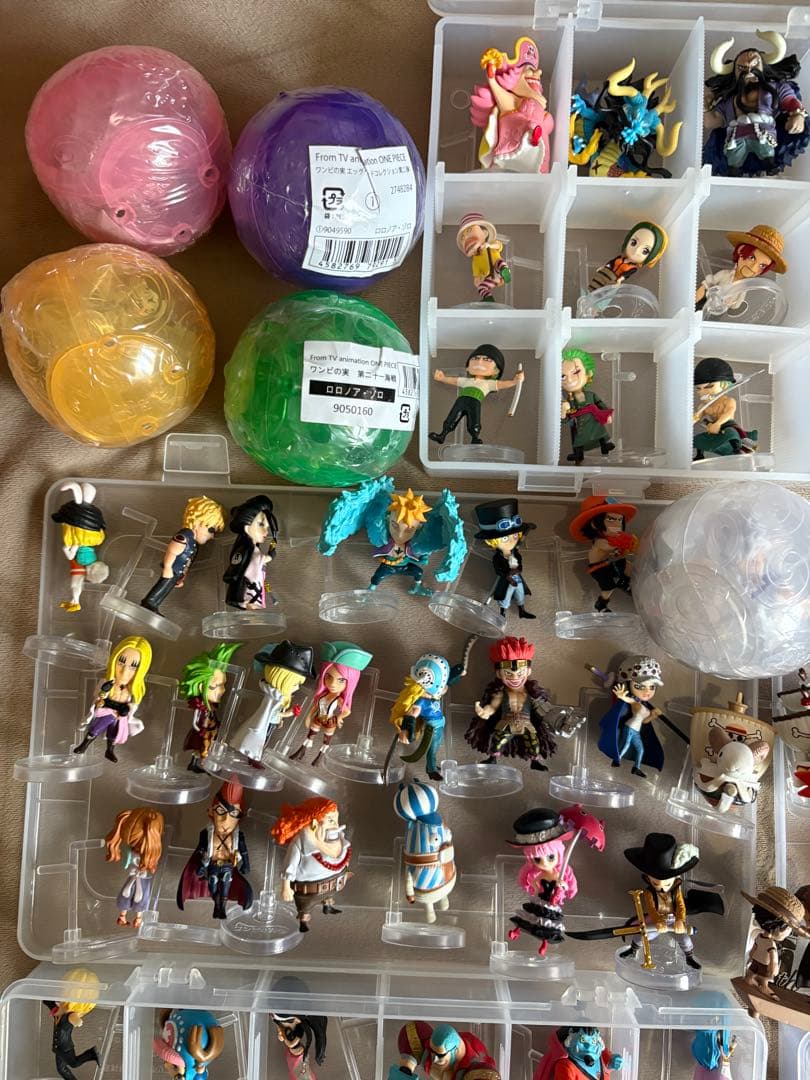ONE PIECE ワンピの実　103体セット　ルフィ　ニカ　ゴーイングメリー号