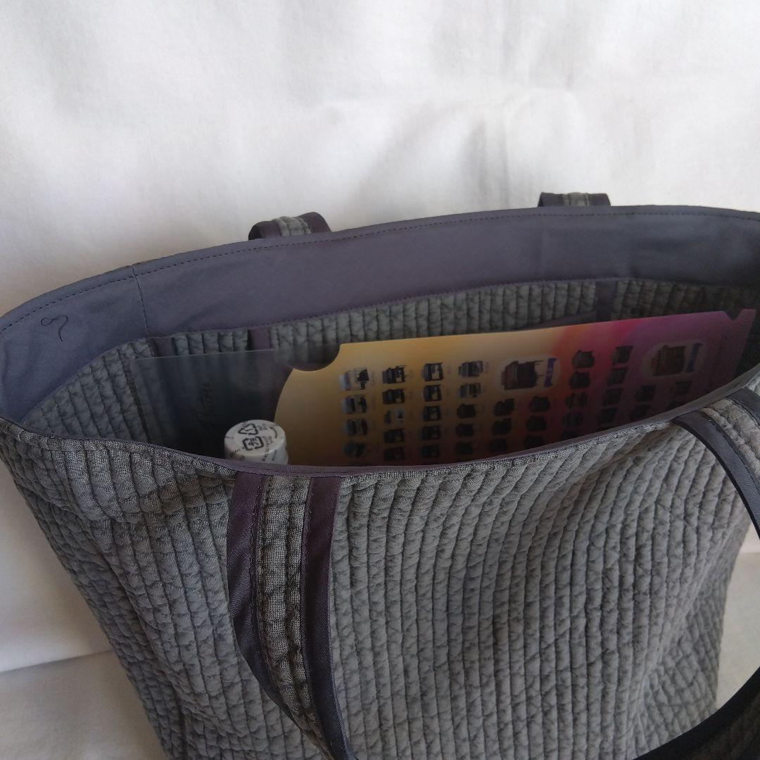 ☆オフィストート☆ グレー ヌビバッグ　通勤