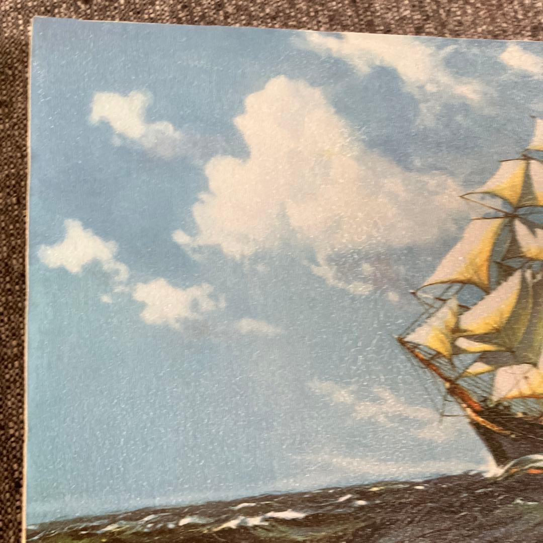 絵画　ブルーウォーター　マクレガー　銀座トップアート　複製画　額約41×32㎝