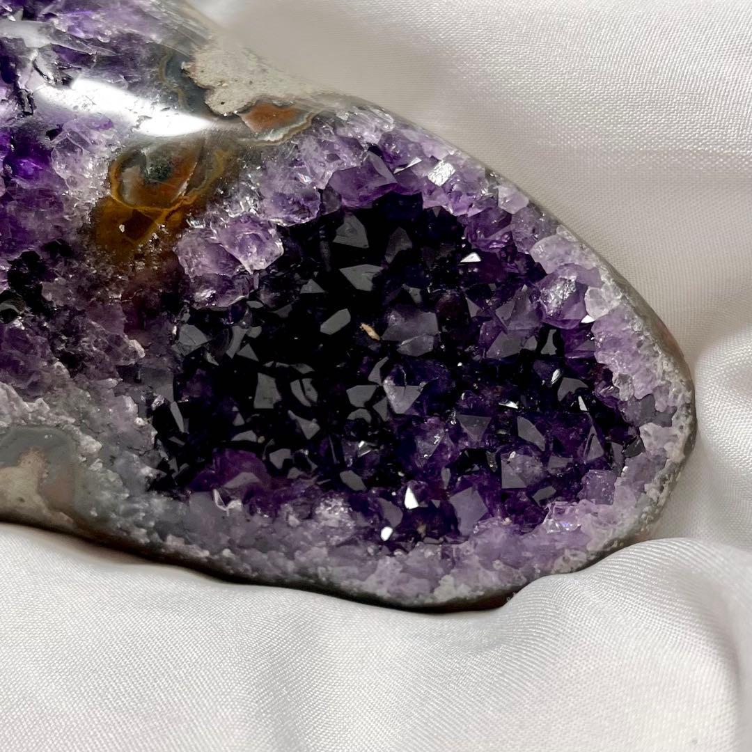 極上　ウルグアイ産アメジスト　アメジスト　クラスター　原石　天然石　水晶　置物