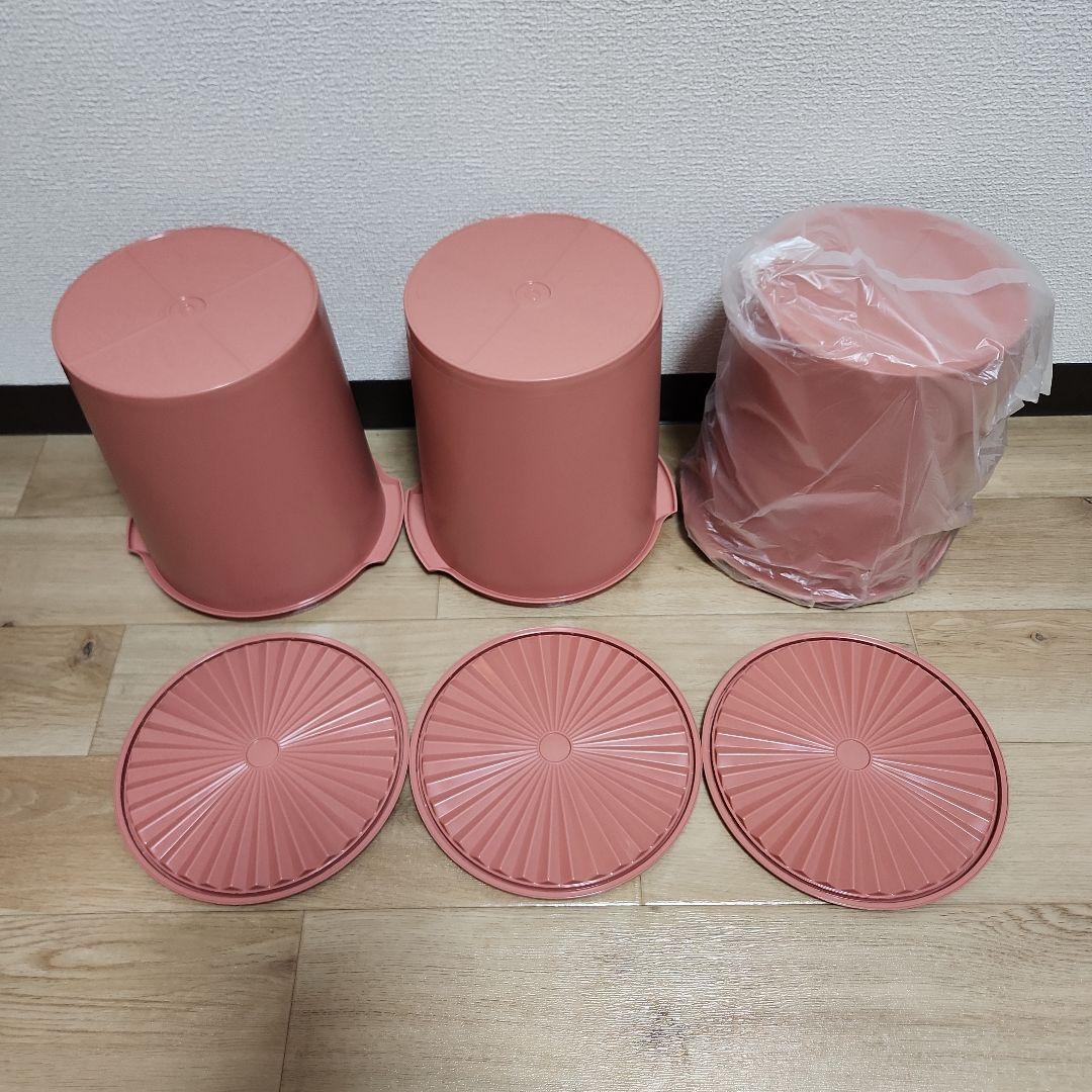 送料込みタッパーウエア/マキシデコレーター3個