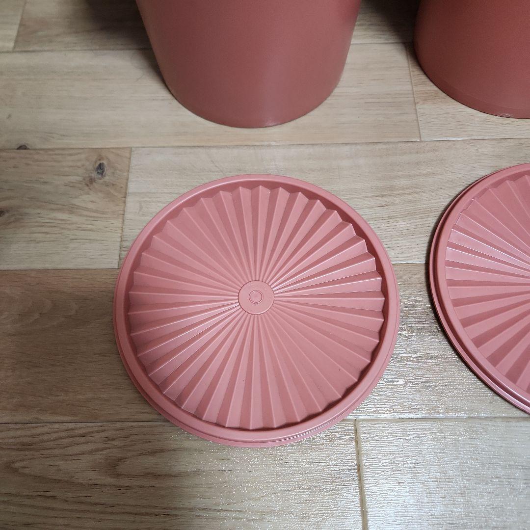 送料込みタッパーウエア/マキシデコレーター3個