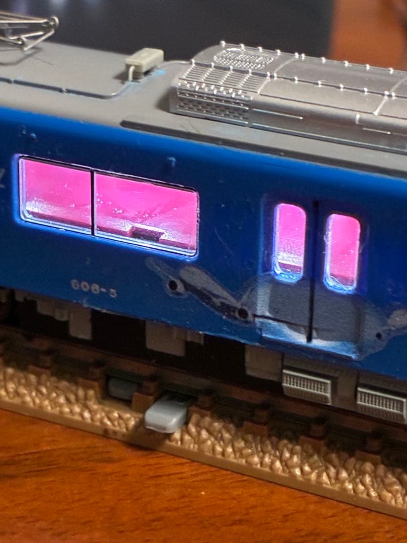 京急600形ブルースカイトレイン　マイクロエース ライト点灯動力動作確認済