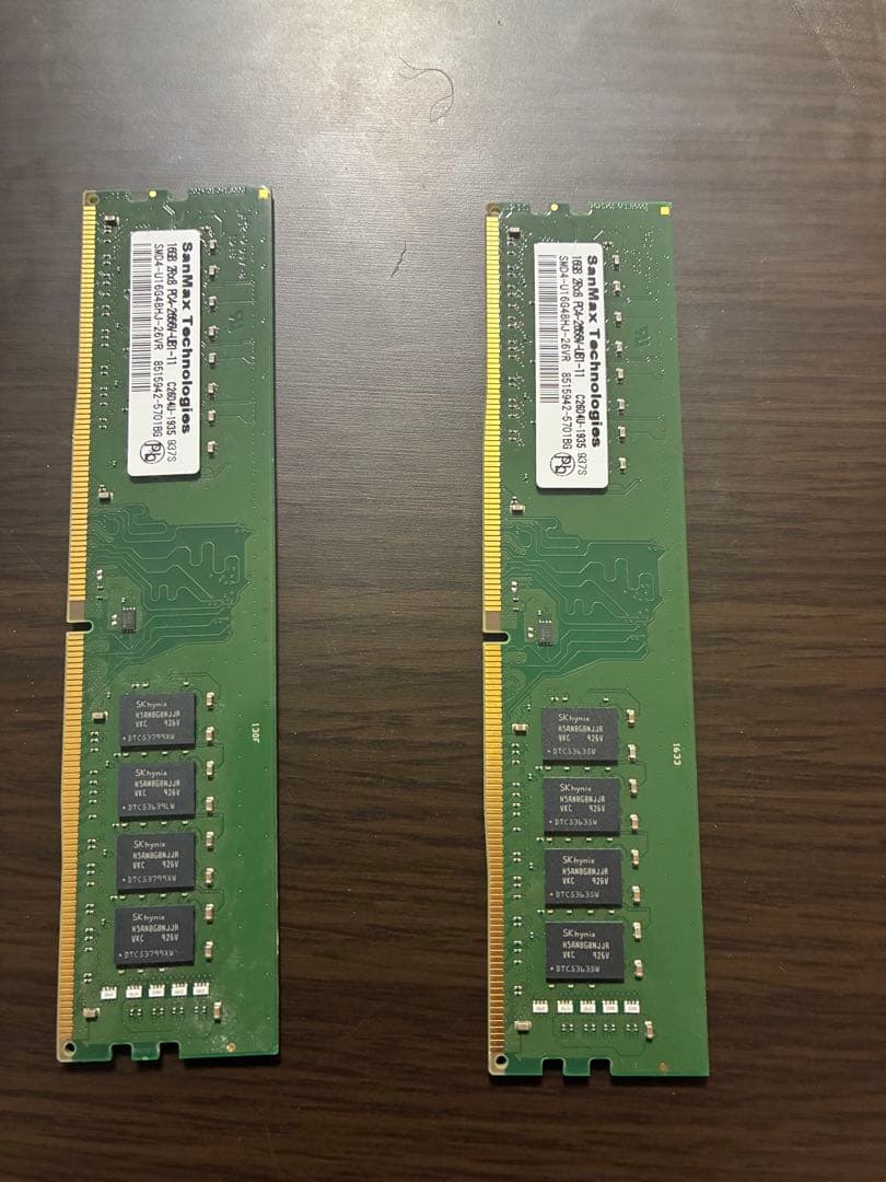 SamMax DDR4 16GBメモリ 2枚セット(32GB)