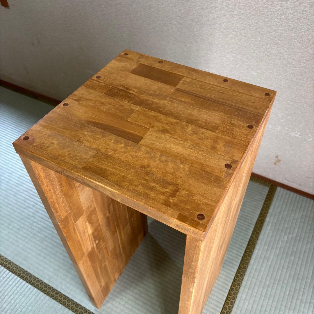 ハンドメイド　コの字　サイドテーブル　オーダー受け付けます