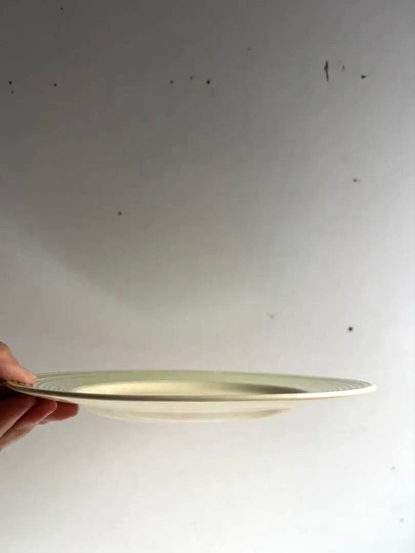 845 英国 アンティーク スージークーパー プレート3点組 クレヨンライン