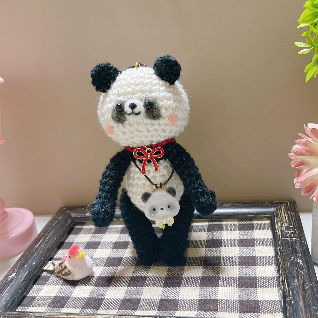 あみぐるみ　お耳ピーンとコロコロぷっくりコロキジたんストラップ☺︎他３点