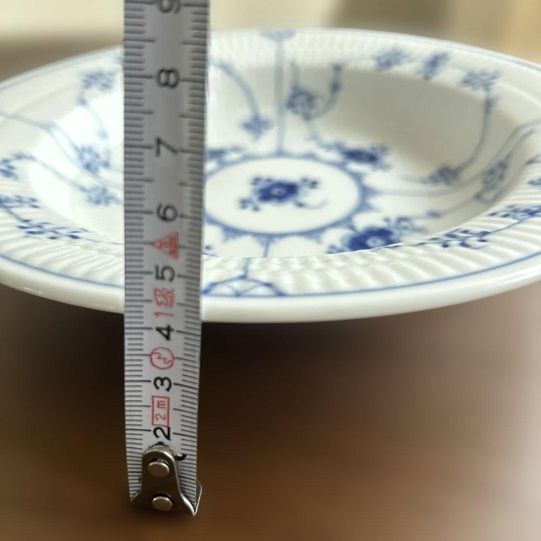 ロイヤルコペンハーゲン ブルーフルーテッド プレイン ディーププレート③