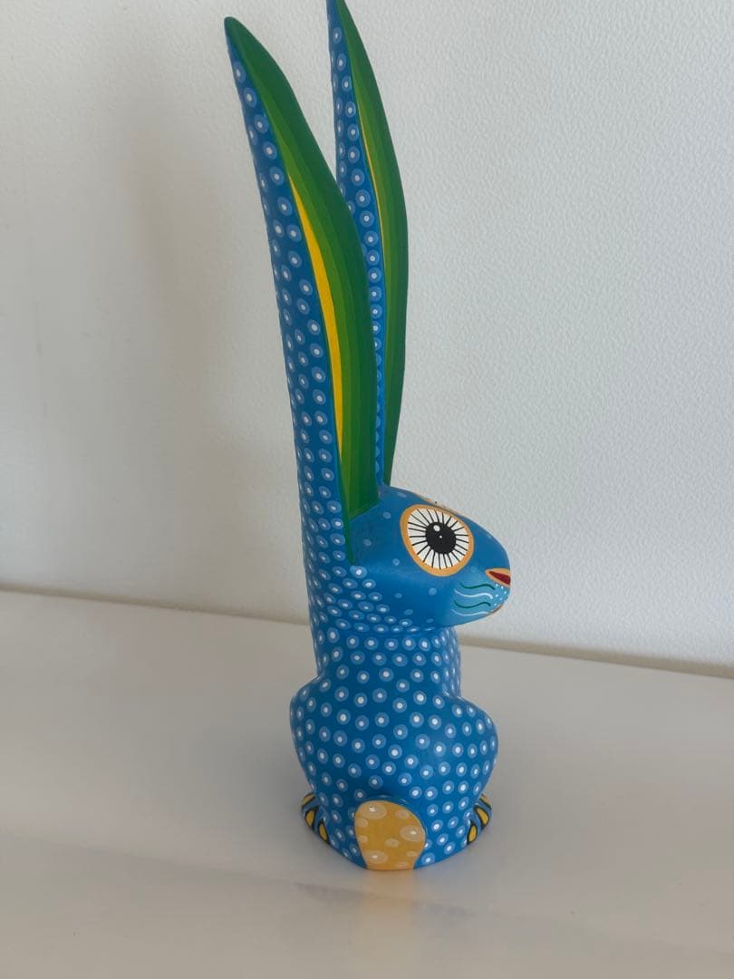 【工房署名　一点物】アレブリヘス　うさぎ／ウサギ／兎｜オアハカ 木彫り 民芸