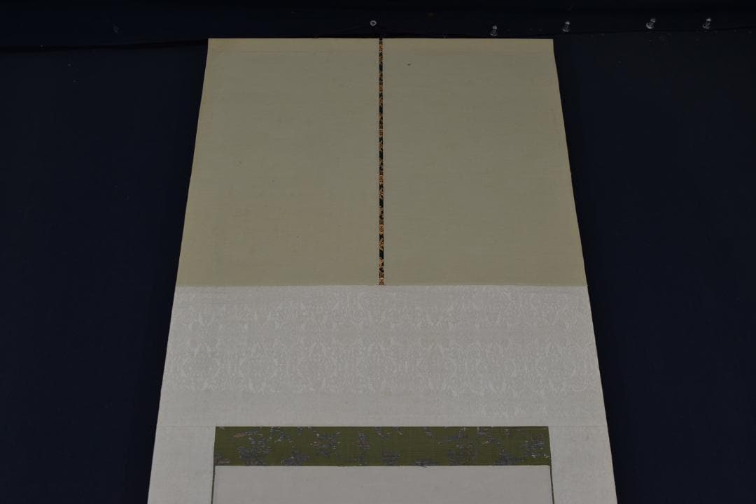 作者不詳/達磨図/ダルマ図/掛軸☆宝船☆Z-637