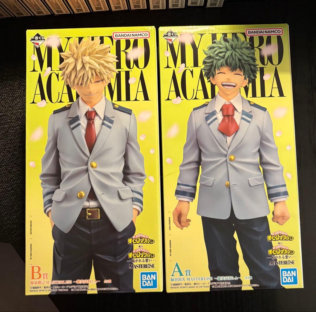 一番くじ 僕のヒーローアカデミア -紡がれる想い- フィギュアコンプリートセット