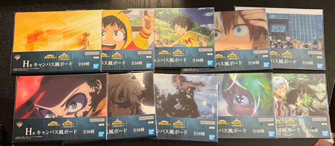 一番くじ 僕のヒーローアカデミア -紡がれる想い- フィギュアコンプリートセット