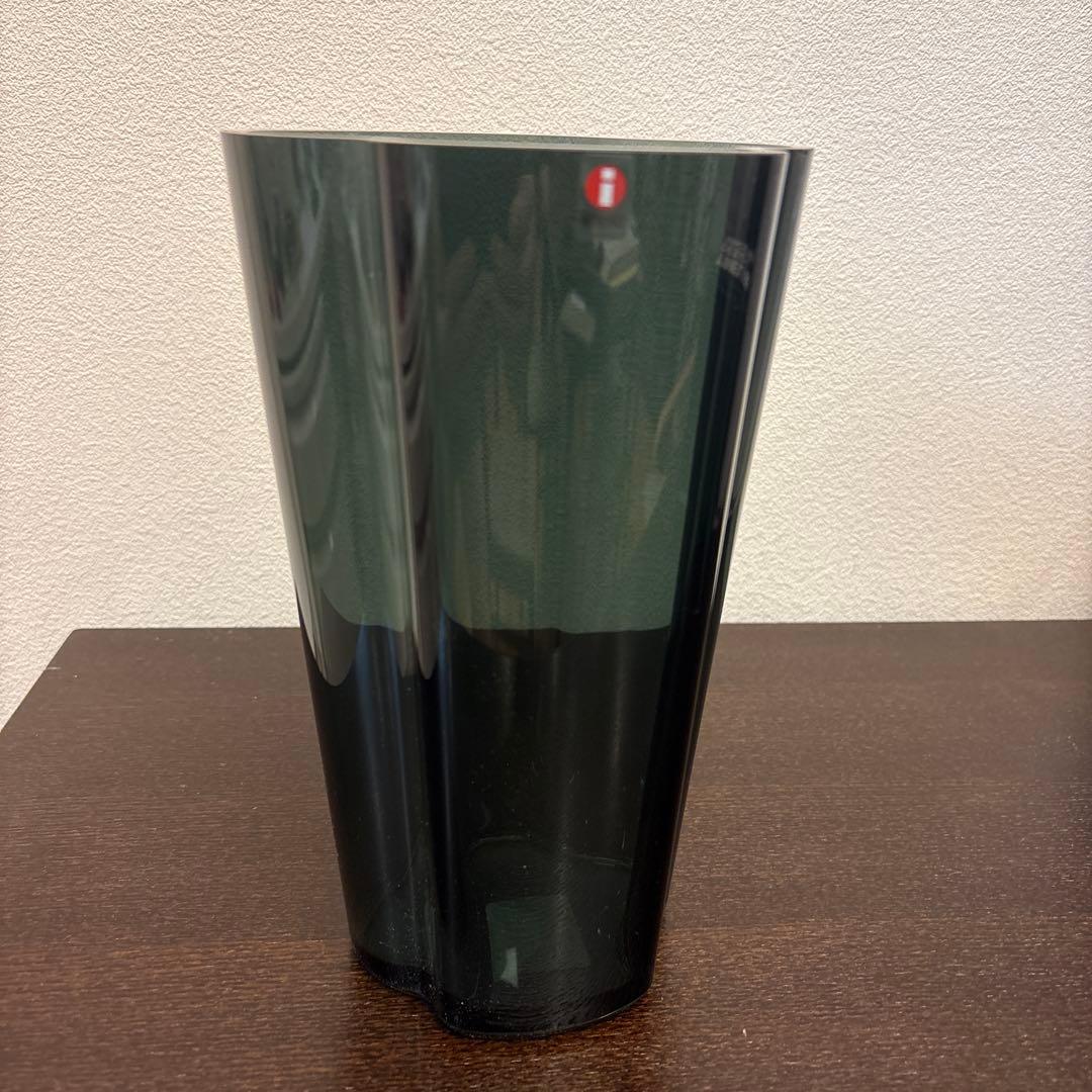 ⭐️新品 希少 イッタラ アルヴァ・アアルト 花瓶220mm ダークグレー