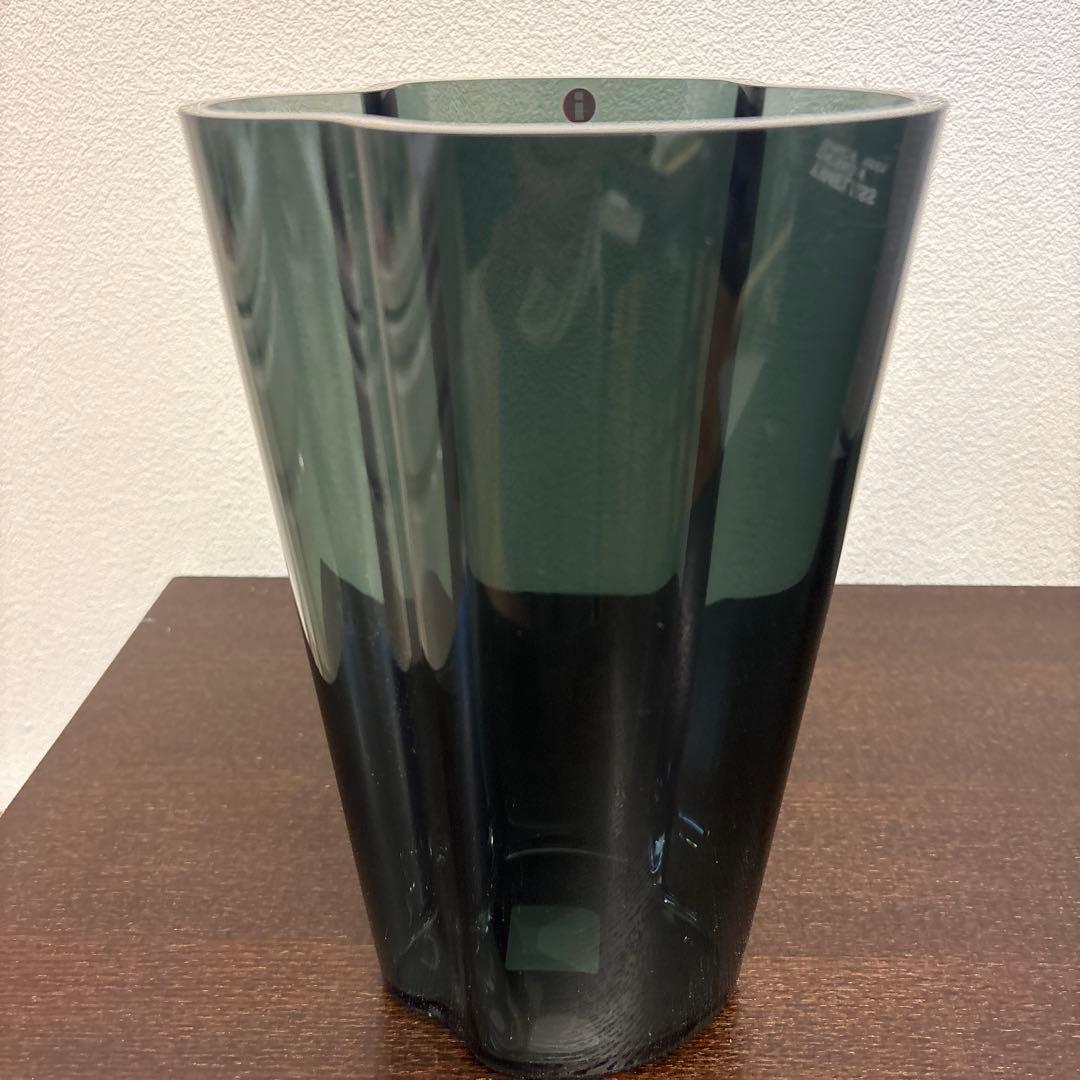 ⭐️新品 希少 イッタラ アルヴァ・アアルト 花瓶220mm ダークグレー