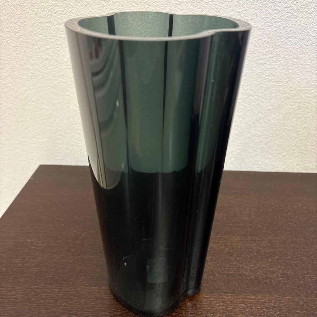 ⭐️新品 希少 イッタラ アルヴァ・アアルト 花瓶220mm ダークグレー