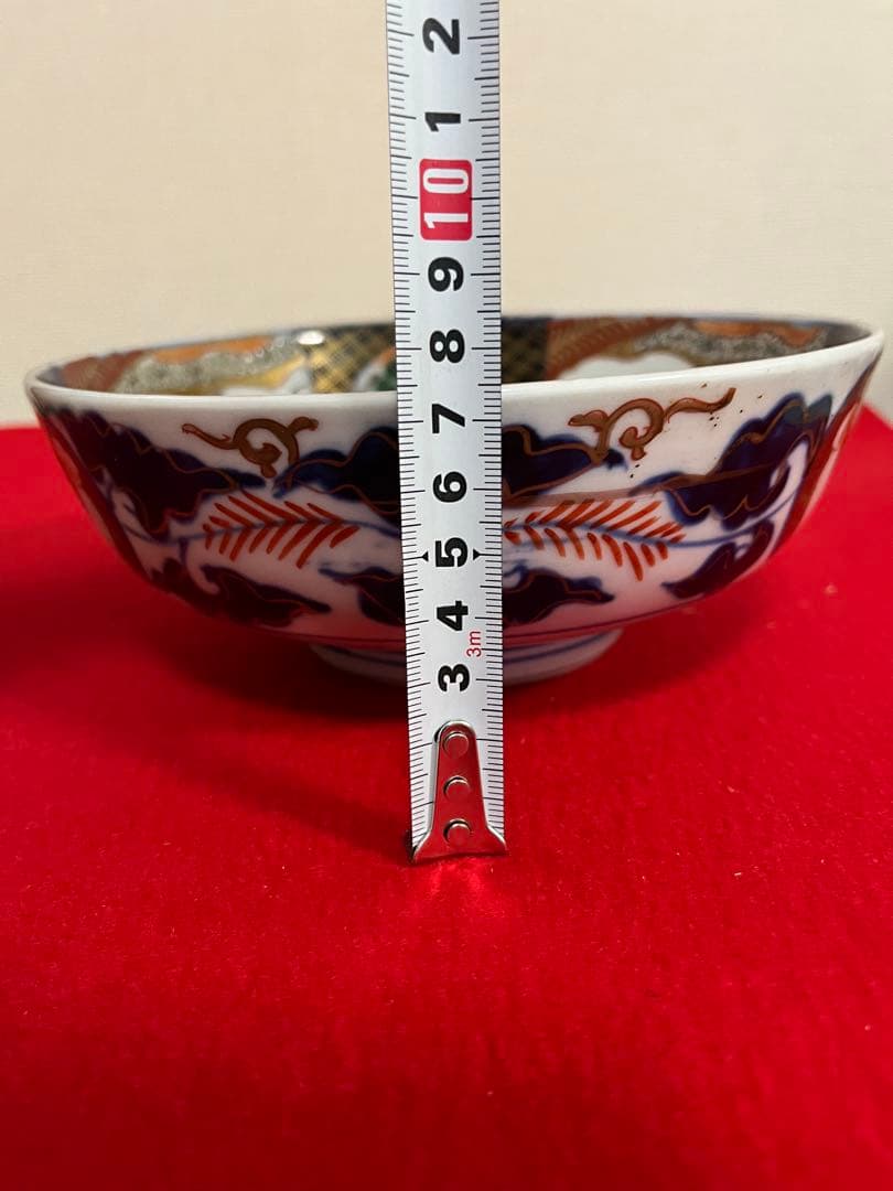 有田焼 伊万里焼 古伊万里 金彩 色絵 三ツ鉢 管理A3725